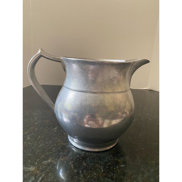 Wilton Columbia PA 6" High Pewter, Colonial Style Pitcher, USA - Picture 3 of 9
